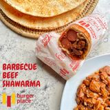 Barbecue beef sharwama