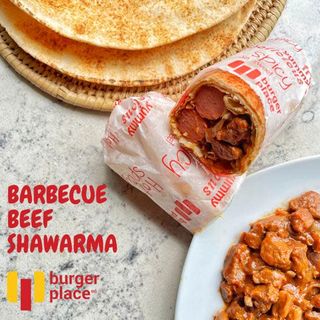 Barbecue beef sharwama