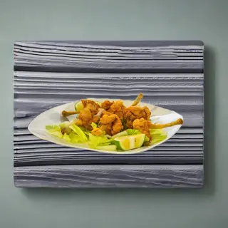 65. Bolas de pollo frito (alitas)