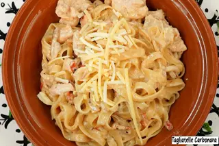 Tagliatelle Carbonara