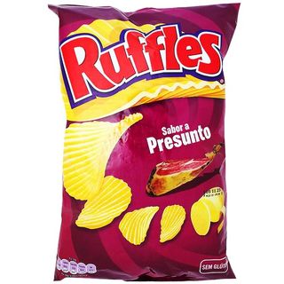 Ruffles Presunto Prosciutto Portugal - Crispy Potato Chips - 150g