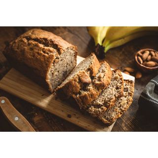 Chocolate Banana Cake Slice