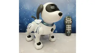 Интерактивная собака звук/свет на пульте управления