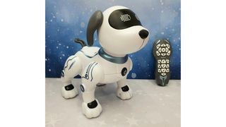 Интерактивная собака звук/свет на пульте управления