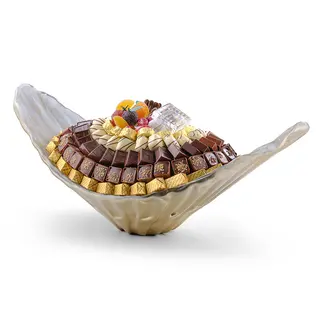 Coupe Murano Opaline Or
