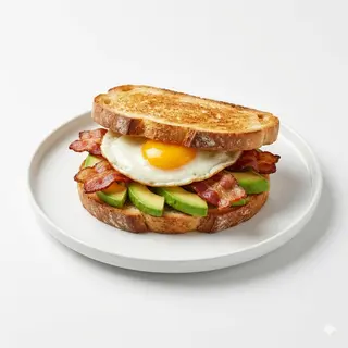 Sándwich De Aguacate Y Bacon