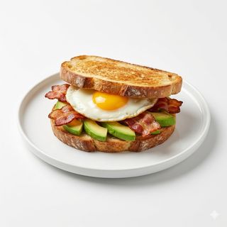 Sándwich De Aguacate Y Bacon