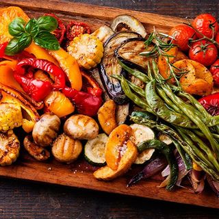 Verduras confitadas  (vegano)