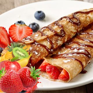 Crêpes fruits 