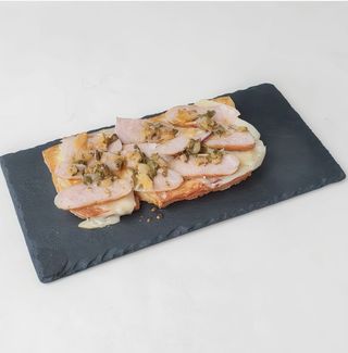 Tosta de butifarra