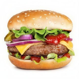 Special burger con queso