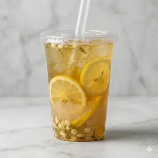 Tea limone al tè gesolmino