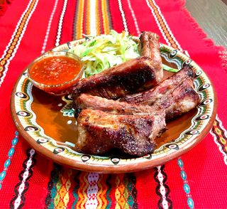 Costite de porc la gratar