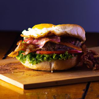 Hamburguesa Rayfer Con Huevo