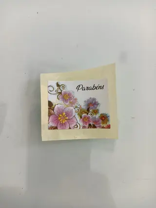 Autocolante Parabéns