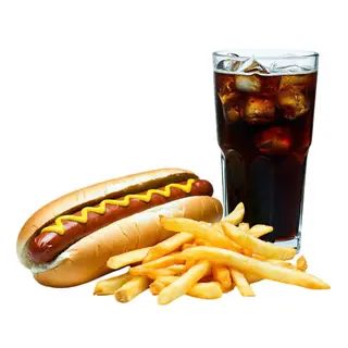 Hot dog  menu
