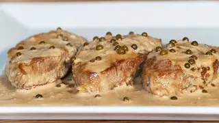 Solomillo De Ternera A La Pimienta Verde