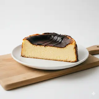 Tarta de queso cubierta de cookie