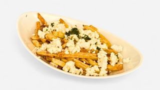 Cartofi prăjiți cu telemea