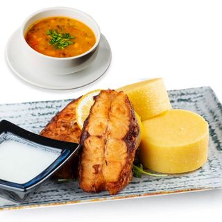 Maxi Menu: Ciorba + Crap Prajit