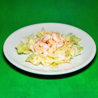 Insalata cinese con gamberi