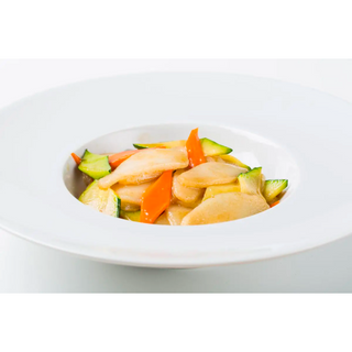 15a. Gnocchi di riso cinesi con gamberi o pollo o vitello