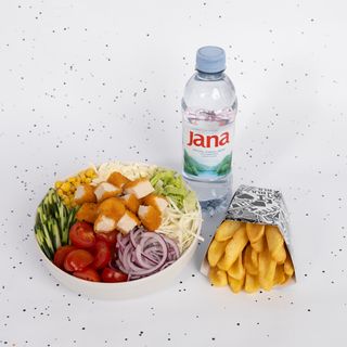 Crispy Chicken Salata Menu