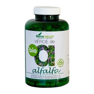 Verde De Alfalfa Bio (240 Cápsulas) (630 Mg.) Soria Natural S.l.