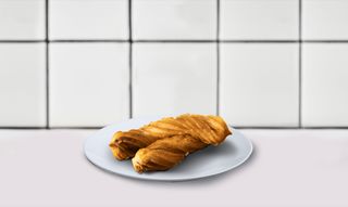 Churros rellenos de chocolate (2 uds)