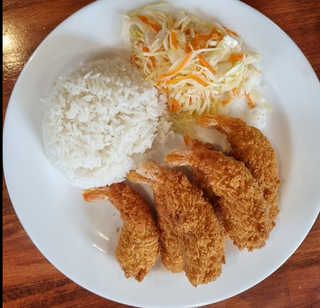 Krewetki na chrupiaco,