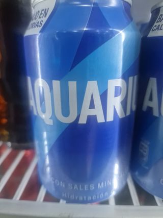 Aquarius Limón lata 330ml.