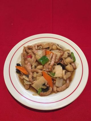 Porco com piri - piri