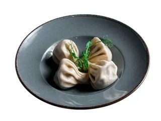 Хінкалі з білими грибами 4 шт