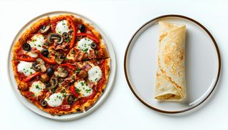 Combo   -Pizza Casei Ø 32cm + sos + 1 clatita + Racoritoare