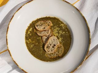 Грибний крем суп