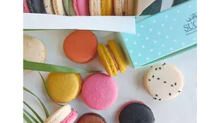 Francuskie makaroniki 6 szt.