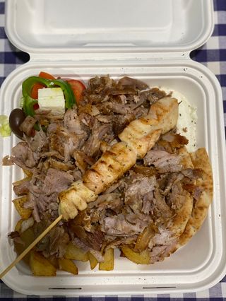 Piatto Gyros Maiale + Pollo
