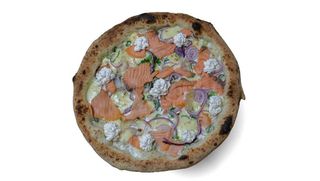 Pizza Salmone e Ricotta