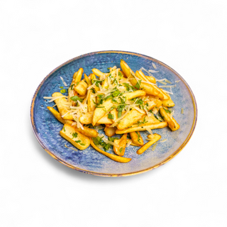 Cartofi prăjiți cu usturoi și parmezan