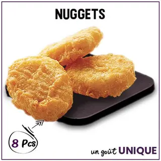 NUGGETS 8 PIECES  