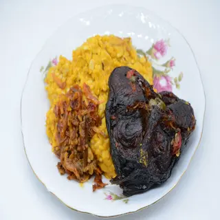 Ukwa With Fish