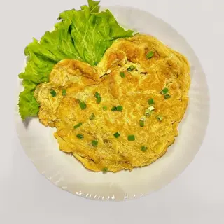 ომლეტი დაფქული კრევეტები / Omelette with mashed shrimp