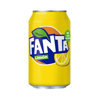 Fanta Limón lata 330ml.