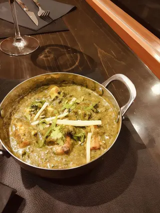 Palak paneer