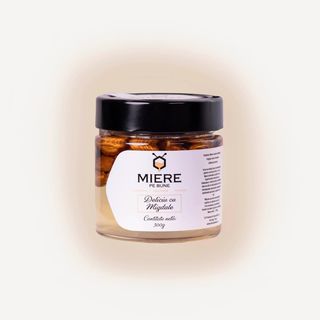 Pe Bune Miere cu migdale 300g