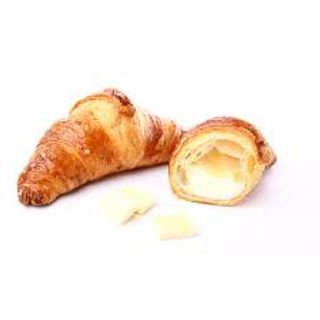 Cornetto con cioccolato bianco