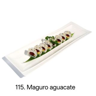 Uramaki maguro de aguacate (8 uds.)