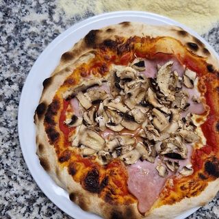 Pizza Prossciutto e Funghi 32cm