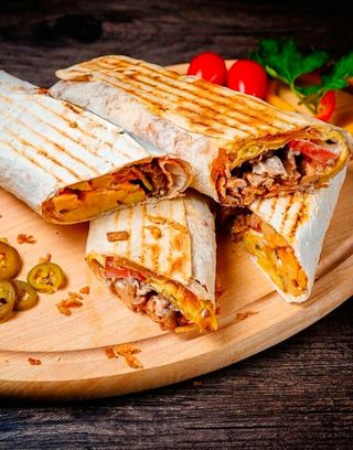 Донер Ассорти с сыром (1,5 порции)