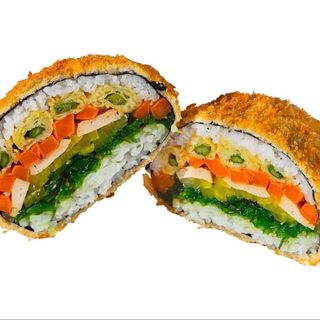Sushi-burger vege